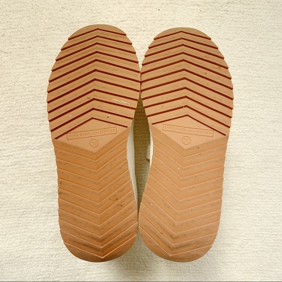 SOLD OUT ONLINE - ZARA Platform Sneakers in White - Picture 8 of 8